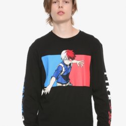 my hero academia todoroki shirt